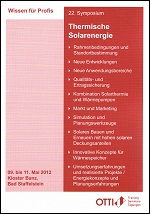 22. Symposium Thermische Solarenergie 2012 - OTTI e.V. (Hrsg.)