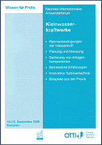 10. Anwenderforum Kleinwasserkraftwerke 2007 - OTTI Energie Kolleg