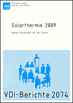 Solarthermie 2009 - VDI-Gesellschaft Energie und Umwelt